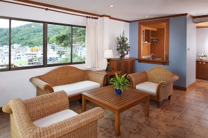 Phuket Hotel Suite Livingroom